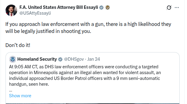 Bill Essayli Tweet